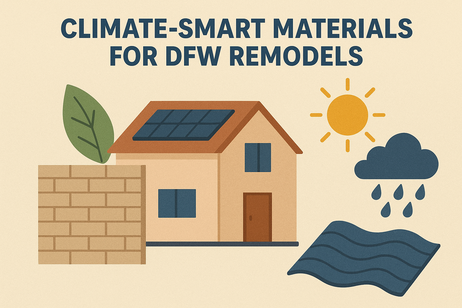 Climate-Smart Materials for DFW Remodels