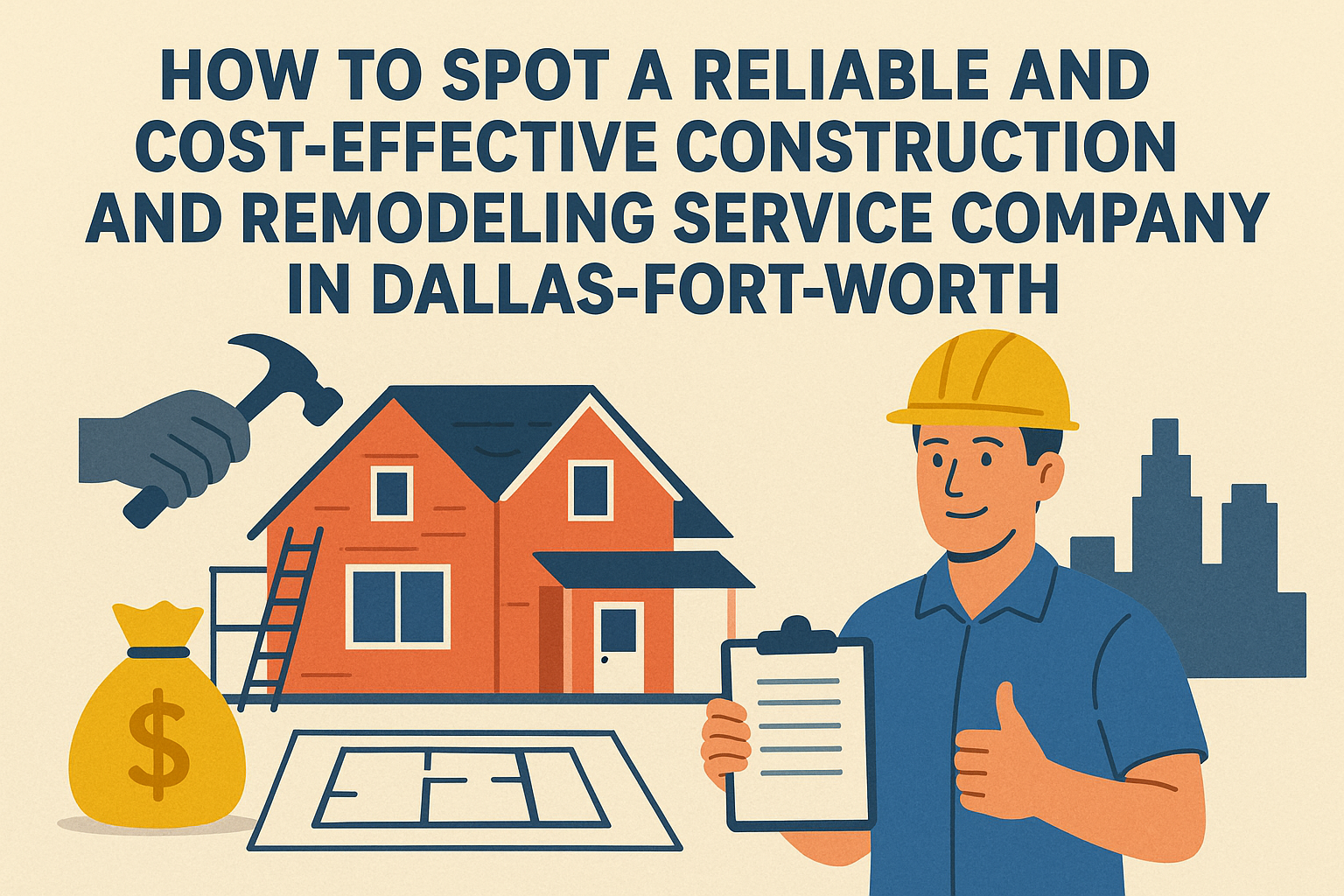 How to Spot a Reliable and Cost-Effective Construction and Remodeling Service Company in Dallas Fort-Worth